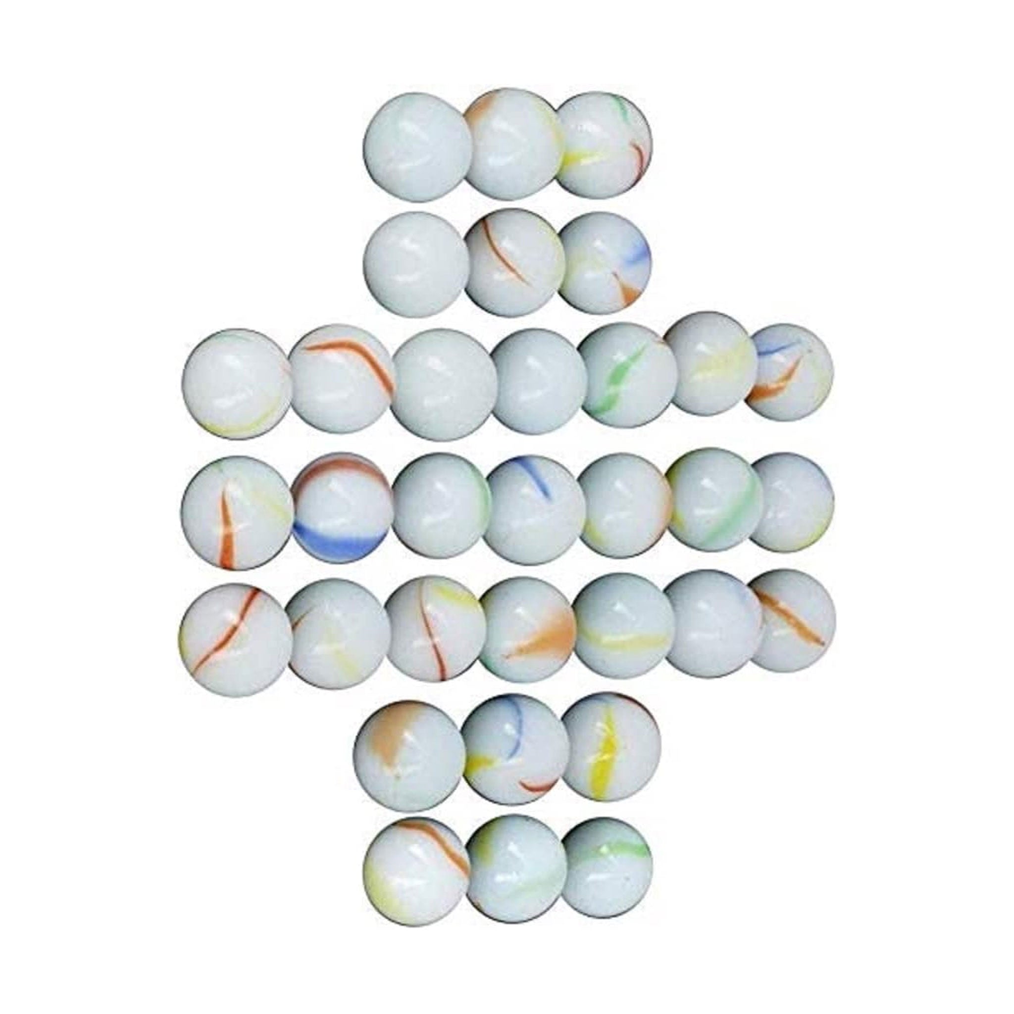 Marbles - Glass Marbles, Assorted Cat's Eye Marbles, Games for Kids