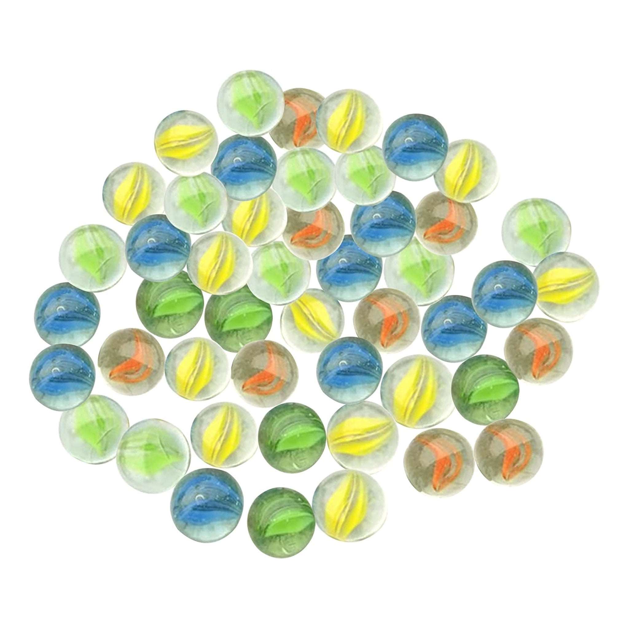 Marbles - Glass Marbles, Assorted Cat's Eye Marbles, Games for Kids