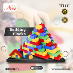 Building Blocks – Multicolored Block Set for Building Toys Games