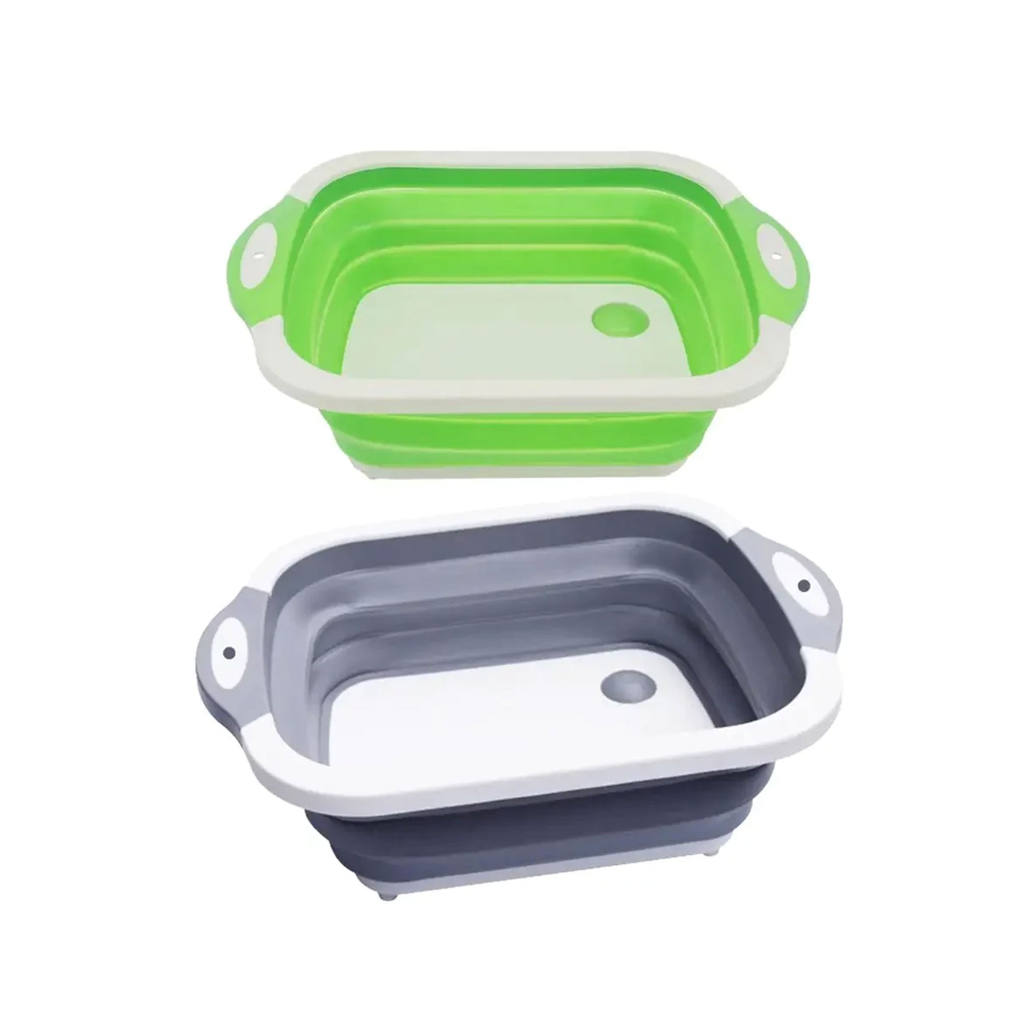 3 in 1 Collapsible Washing up Bowl with Foldable Chopping Board