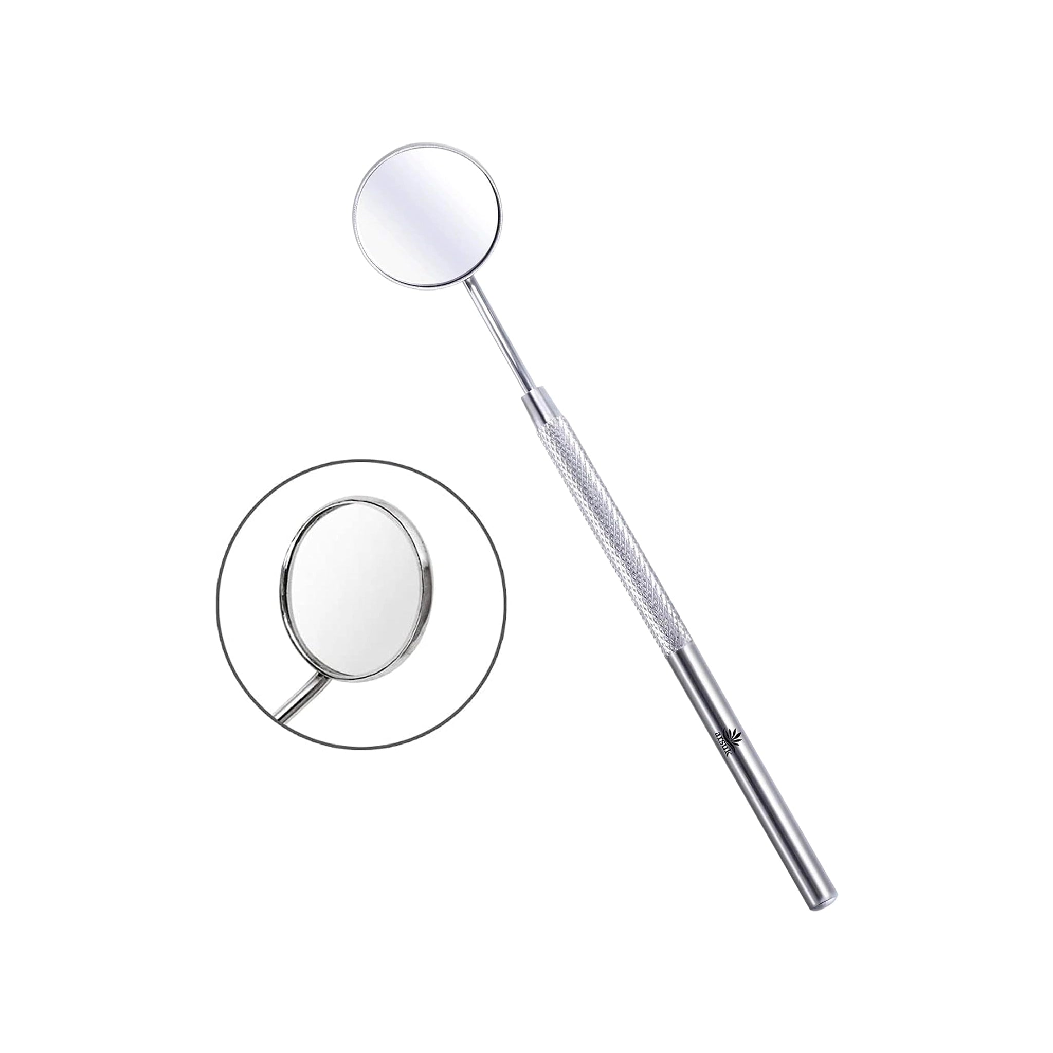 Dental Mouth Mirror - Oral, Teeth, Mouth Dentist Curve Angle Mirror for Teeth Inspection
