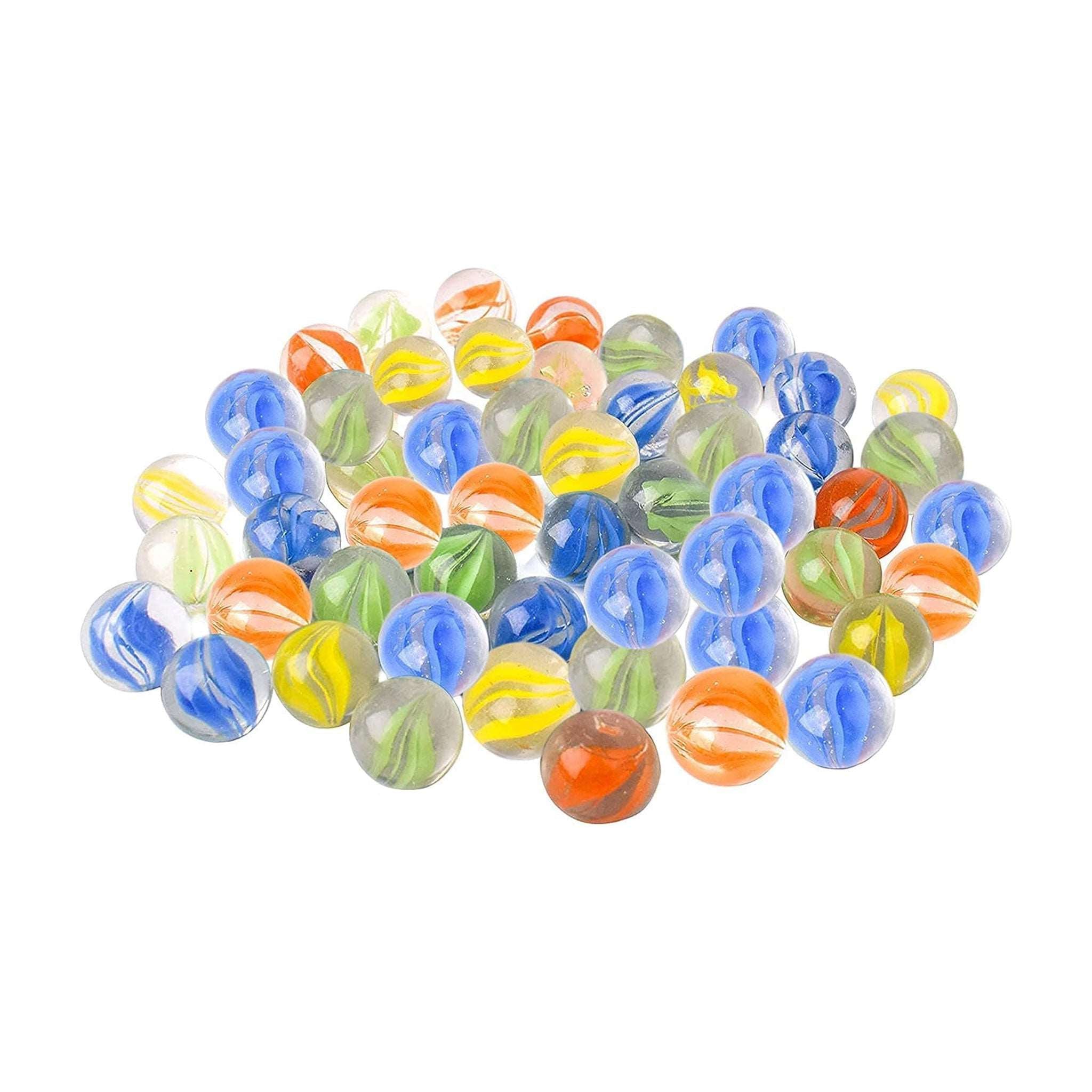 Marbles - Glass Marbles, Assorted Cat's Eye Marbles, Games for Kids