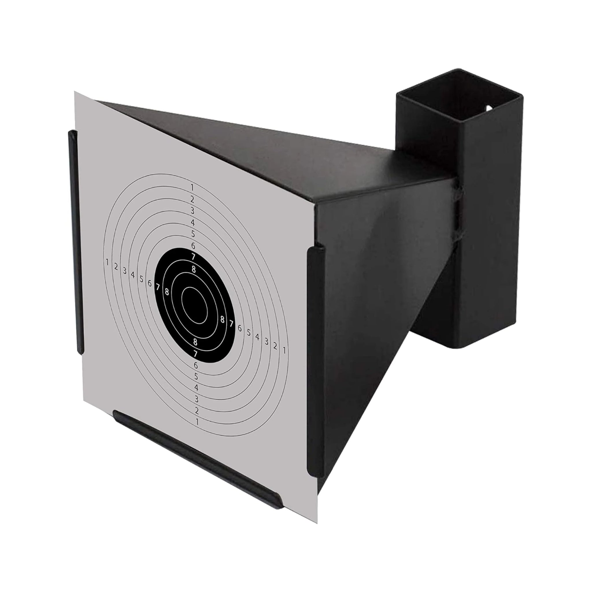 Airsoft Targets - Shooting Targets Pellet Catcher Accessories With 50 Target Papers