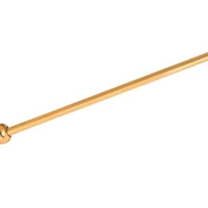 Candle Snuffer, Candle Extinguisher Put Out Tool For Safe Extinguishing, Made of Stainless Steel Solid Brass 30x5 cm (Wooden Handle)