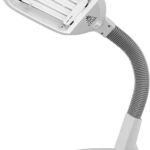 Desk Lamp with 27w Replacement Economical Daylight Bulb High Vision Reading Lights (Energy Class A++)