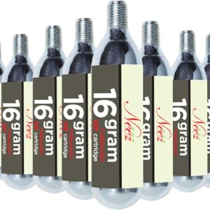 CO2 Cartridge - Threaded Gas Canisters - Gas Capsule For Inflator, Bike Pump-16g