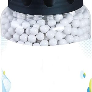 Airsoft BB Pellets - High-Grade Plastic Bullets - 0.20g, 2000 Pcs Bio White BBs