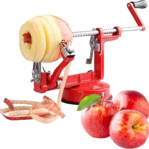 Apple Peeler - Potato and Vegetable Peelers for Kitchen, Fruit Peeling Machine, Stainless Steel Corer Cutter Slicer Spiral Peel Tool
